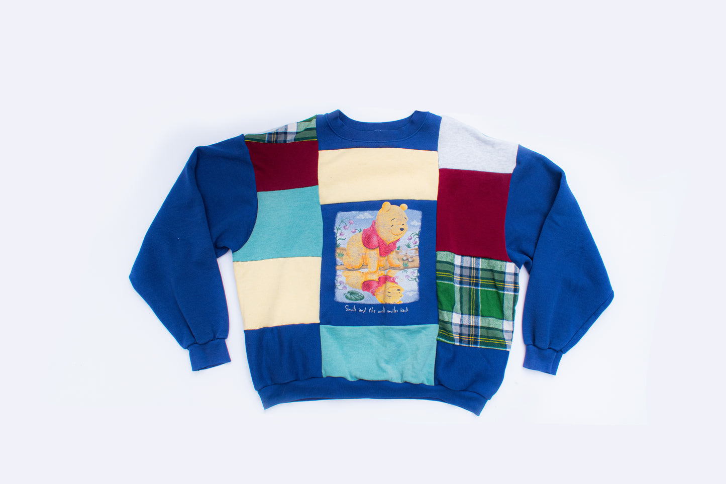 Winnie the Pooh Patchwork Crewneck